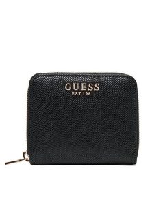 Guess Portfel Laurel II Slg SWZG74 59137 Czarny. Czarne portfele Guess, z aplikacjami, ze skóry. Za 159,99 zł.