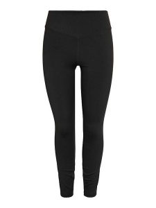 Noisy may Legginsy sportowe "Carlie" w kolorze czarnym rozmiar: XL. Czarne legginsy Noisy may, xl, bez wzorów, z materiału, z podwyższonym stanem, outdoorowe. Za 92,64 zł.