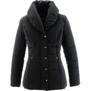 Kurtka pikowana bonprix czarny. Czarne kurtki bonprix. Za 179,99 zł.