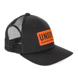 Czapka z daszkiem Union Trucker Hat. Czarne czapki UNION, bez wzorów. Za 94,99 zł.