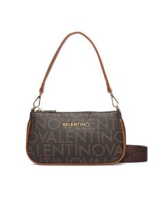 Valentino Torebka Regina Re VBS9IS13 Brązowy. Brązowe torebki klasyczne Valentino, bez wzorów, ze skóry, bez dodatków. Za 569,99 zł.