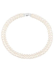 Pearl Addict Naszyjnik z perłami w kolorze białym - dł. 40 cm rozmiar: onesize. Białe naszyjniki Pearl Addict, z perłą, srebrne. Za 434,99 zł.