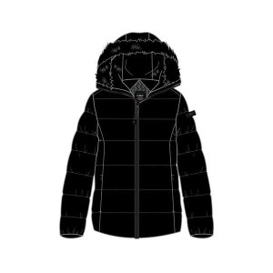 Kurtka damska turystyczna CMP 34K0036F. Czarne kurtki CMP, s, bez wzorów, bez kaptura. Za 479,99 zł.