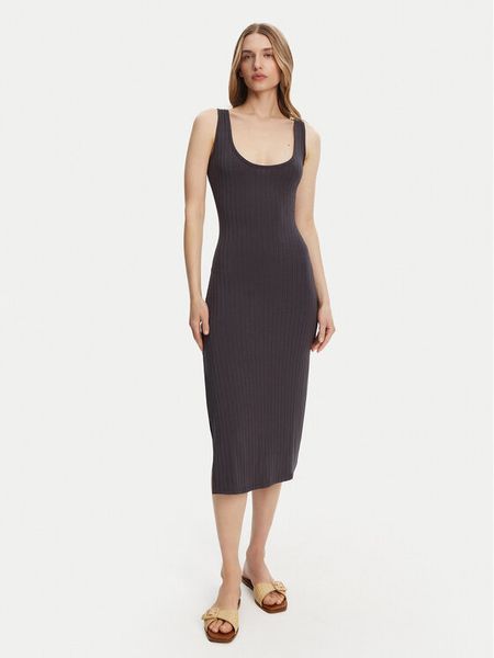 Billabong Sukienka dzianinowa EBJKD00114 Szary Regular Fit. Szare kombinezony Billabong, l, bez wzorów, z dzianiny, bez kołnierzyka, bez ramiączek. Za 139,99 zł.