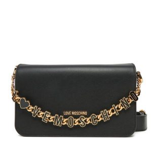 Torebka LOVE MOSCHINO. Czarne torebki klasyczne LOVE MOSCHINO, bez wzorów, bez dodatków. Za 699,99 zł.