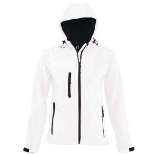 Kurtka Damska Replay Soft Shell. Białe kurtki SOL'S, s, bez wzorów, bez kaptura. Za 281,99 zł.