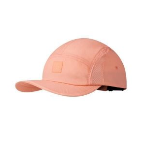 Czapka z daszkiem BUFF 5 PANEL GO CAP SOLID. Czerwone czapki Buff, bez wzorów, z elastanu. Za 128,99 zł.