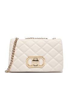 Nine West Torebka CEO-Siena-LDA8700 Biały. Białe torebki klasyczne Nine West, bez wzorów, z materiału, bez dodatków. Za 169,99 zł.