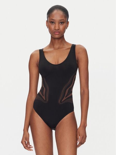 Wolford Body Thermal 77118 Czarny Slim Fit. Czarne body i gorsety WOLFORD, bez wzorów, z syntetyku. Za 619,99 zł.
