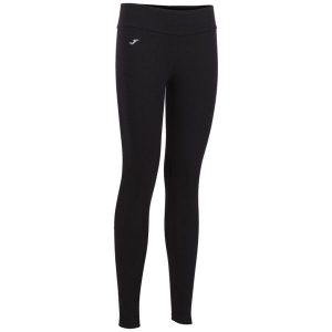 Legginsy do biegania damskie Joma Street Long Tights. Czarne legginsy JOMA, bez wzorów. Za 69,99 zł.