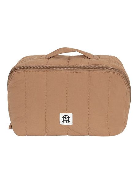 MOSS COPENHAGEN Kosmetyczka w kolorze beżowym rozmiar: onesize. Brązowe kosmetyczki Moss Copenhagen, bez wzorów, z materiału. Za 108,99 zł.