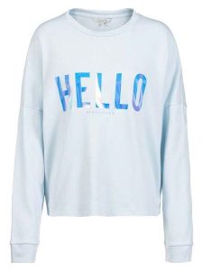 Herrlicher Bluza w kolorze błękitnym rozmiar: XS. Niebieskie bluzy Herrlicher, xs, bez wzorów, bez kaptura. Za 126,99 zł.