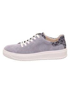 Legero Skórzane sneakersy "Rejoise" w kolorze błękitnym rozmiar: 40. Niebieskie trampki Legero, bez wzorów, bez zapięcia. Za 264,95 zł.