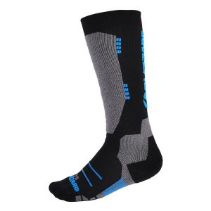 Skarpety narciarskie Blizzard Wool Sport Ski Junior Merino black/blue. Czarne skarpetki BLIZZARD, bez wzorów. W wyprzedaży za 59,99 zł.