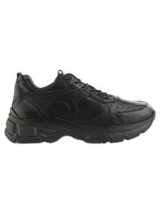 Högl Skórzane sneakersy "Faith" w kolorze czarnym rozmiar: 38,5. Czarne trampki HÖGL, bez wzorów, bez zapięcia. Za 355,78 zł.