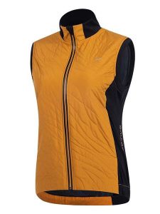 Protective Kamizelka hybrydowa "Hunter" w kolorze pomarańczowo-czarnym rozmiar: 38. Czarne kamizelki Protective, bez wzorów, z materiału, bez kołnierzyka, bez ramiączek, bez kaptura. Za 140,20 zł.