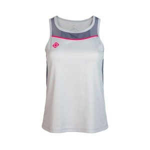 Koszulka PARMA, oddychający i szybkoschnący techniczny top do uprawiania sportu. Czerwone topy Izas, bez wzorów, z materiału, casualowe, bez kołnierzyka, bez ramiączek. W wyprzedaży za 95,61 zł.