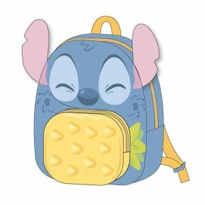 Plecak szkolny Stitch Wielokolorowy. Niebieskie plecaki Disney. Za 69,45 zł.