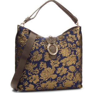 Torebka LIU JO - L Hobo Darsena Dama N68041 T5315 Jaquard Mixed D B3150. Niebieskie shopper bag marki Liu Jo, z materiału. W wyprzedaży za 519,00 zł.
