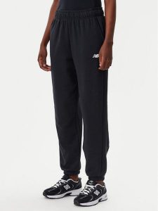 New Balance Spodnie dresowe Essentials WP41500 Czarny Relaxed Fit. Czarne spodnie dresowe New Balance, m, bez wzorów, z bawełny. Za 249,99 zł.