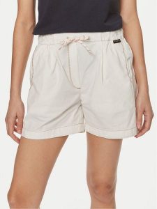Napapijri Szorty materiałowe Aberdeen NP0A4I51 Écru Loose Fit. Szorty Napapijri, bez wzorów, z bawełny. Za 279,99 zł.