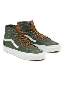 Vans Sneakersy w kolorze khaki rozmiar: 38. Brązowe trampki Vans, bez wzorów, za kostkę, bez zapięcia. Za 193,24 zł.