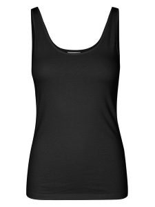 Vero Moda Top w kolorze czarnym rozmiar: XXL. Czarne topy Vero Moda, xxl, bez wzorów, bez kołnierzyka, bez ramiączek. Za 43,88 zł.
