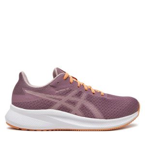 Buty do biegania Asics. Fioletowe buty sportowe ASICS, bez wzorów, bez zapięcia, do biegania. Za 269,99 zł.
