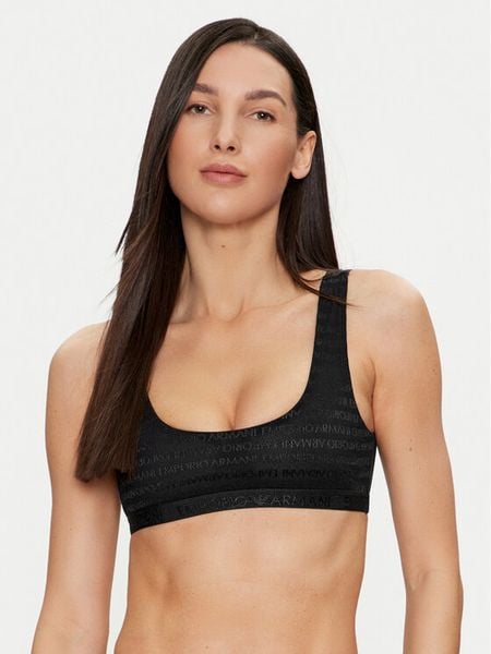 Emporio Armani Underwear Biustonosz top 164232 3F204 00020 Czarny. Czarne biustonosze Emporio Armani Underwear, bez wzorów, z syntetyku. Za 139,99 zł.