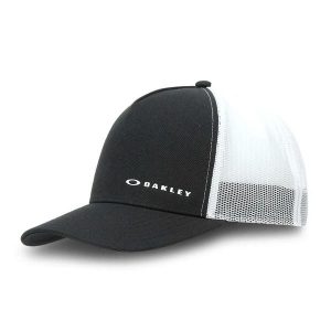 Czapka z daszkiem unisex Oakley CHALTEN czarna FOS911608-022. Czarne czapki Oakley, bez wzorów, klasyczne. Za 105,30 zł.