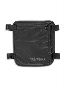 Saszetka Tatonka Skin Secret Pocket - black. Czarne nerki i saszetki Tatonka, bez wzorów, z materiału. Za 73,99 zł.