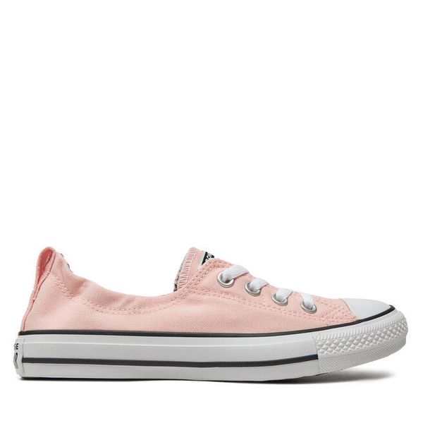 Trampki Converse. Czerwone trampki Converse, bez wzorów, bez zapięcia. Za 149,99 zł.