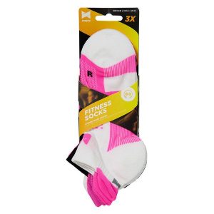Skarpetki do tenisówek fitness - Uniseks - Różowy - 6 par. Czerwone skarpetki XTREME, bez wzorów, z poliamidu. Za 185,79 zł.