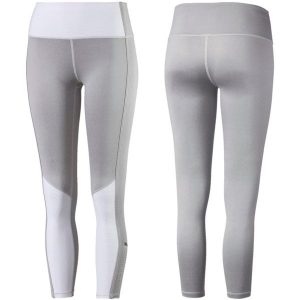 Legginsy sportowe damskie Puma Evostripe Leggings 580061 04. Szare legginsy Puma, bez wzorów. Za 89,00 zł.