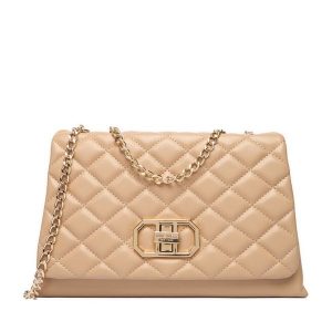 Torebka Nine West. Brązowe torebki wieczorowe Nine West, bez wzorów, bez dodatków. Za 199,99 zł.