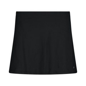 Damskie spódnico-spodenki 2 w 1 CMP. Czarne szorty CMP, bez wzorów, sportowe. Za 209,00 zł.