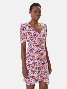 Morgan Sukienka letnia 261-ROLITA Kolorowy Slim Fit. Kombinezony Morgan, na lato, bez wzorów, z syntetyku, bez kołnierzyka, bez ramiączek. Za 279,99 zł.