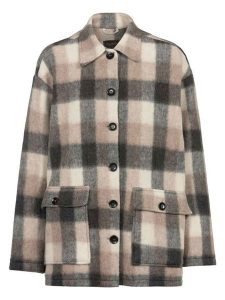 Herrlicher Kurtka koszulowa w kolorze karmelowo-czarnym rozmiar: M. Brązowe kurtki Herrlicher, m, bez wzorów, bez kaptura. Za 304,99 zł.