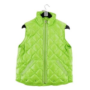 Second life - Kurtka puchowa w fluorescencyjnej zieleni dla kobiet - Jak nowy. Zielone kurtki Ralph Lauren, bez wzorów, z puchu, bez kaptura. Za 304,52 zł.