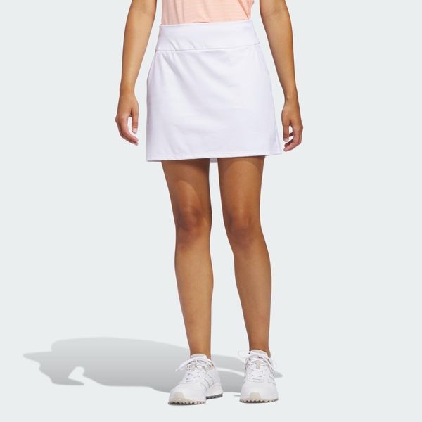 Skort Ultimate365 Solid Knit. Białe spódnice ADIDAS, bez wzorów. Za 329,00 zł.