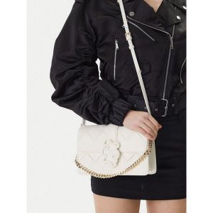 Torebka Just Cavalli. Białe torebki wieczorowe Just Cavalli, bez wzorów, bez dodatków. Za 641,99 zł.