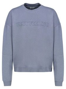 Sublevel Bluza w kolorze niebieskim rozmiar: XL. Niebieskie bluzy Sublevel, xl, z aplikacjami, z bawełny, bez kaptura. Za 109,78 zł.
