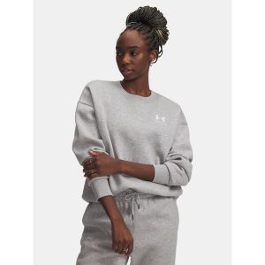 Bluza Under Armour Icon Fleece Hoodie. Szare bluzy Under Armour, bez wzorów, bez kaptura. Za 179,99 zł.