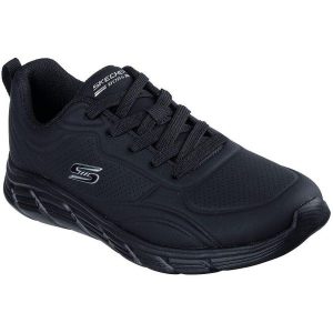 Adidasy Skechers Bobs B Flex Lo - Cool Ease, Kobiety. Czarne buty sportowe Skechers, bez wzorów, ze skóry ekologicznej, bez zapięcia. Za 239,99 zł.