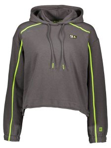 Fila Bluza w kolorze antracytowym rozmiar: L. Czarne bluzy Fila, l, bez wzorów, z kapturem. Za 87,81 zł.