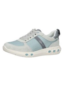 Ara Shoes Sneakersy w kolorze srebrno-błękitnym rozmiar: 40. Niebieskie trampki Ara Shoes, bez wzorów, z materiału, bez zapięcia. Za 281,10 zł.