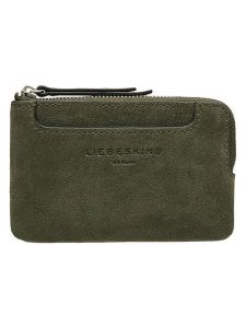 Liebeskind Berlin Skórzany portfel "Matti" w kolorze khaki - 13 x 8 x 1 cm rozmiar: onesize. Brązowe portfele Liebeskind Berlin, bez wzorów, z materiału. Za 119,95 zł.