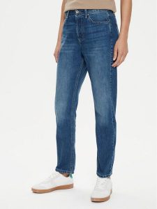 Please Jeansy P2Y8EH0NOU Granatowy Regular Fit. Niebieskie jeansy Please, bez wzorów, z bawełny. Za 349,99 zł.