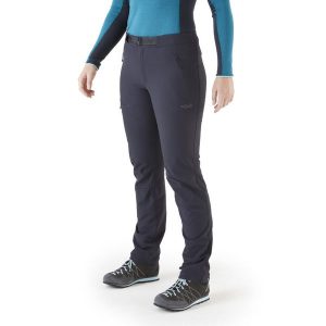 Spodnie softshellowe damskie Rab Incline AS Pants. Szare spodnie sportowe RAB, na zimę, s, bez wzorów, narciarskie. Za 399,99 zł.