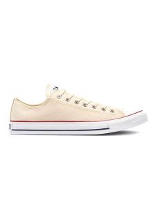 Converse Sneakersy "Chuck Taylor" w kolorze kremowym rozmiar: 38. Brązowe trampki Converse, bez wzorów, bez zapięcia. Za 277,36 zł.